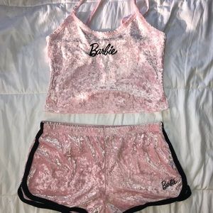 Barbie Velvet Set